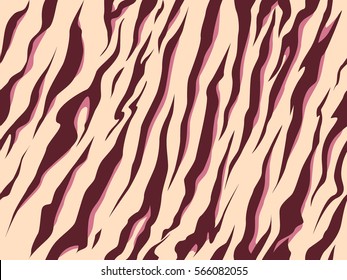 stripe animals jungle tiger fur texture pattern seamless repeating beige brown chocolate pink 