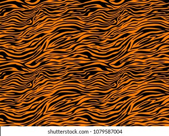 stripe animals jungle tiger zebra fur texture pattern seamless repeating orange yellow black