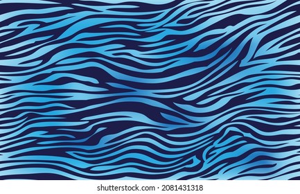 stripe animals jungle tiger zebra fur texture pattern seamless repeating white black. water tiger color New Year 2022 print