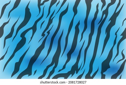 stripe animals jungle tiger zebra fur texture pattern seamless repeating white black. water tiger color 2022 print