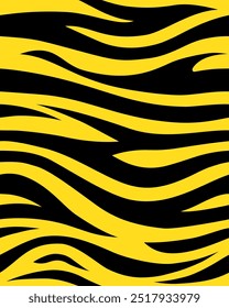 stripe animals jungle tiger, zebra fur texture pattern seamless repeating yellow orange black print