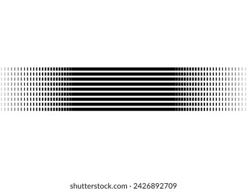 
A stripe of black lines on a white background. Striped Vector. Black and white pattern.design element. Modern vector background.