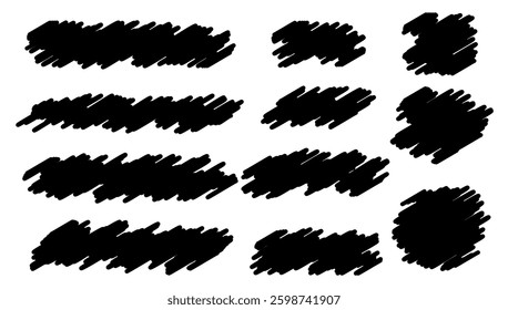 Stripe Brush Marks, Brush Paint, Brushstroke, Stroke Brush, New brushstroke, Stain ink Hand Drawn Shape