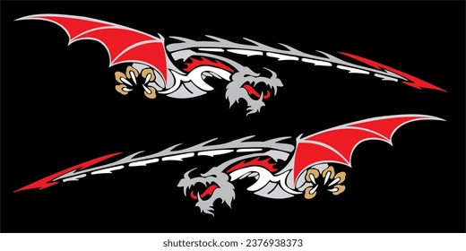 stripe car and vector distro design 