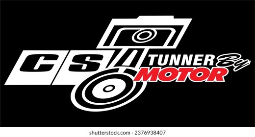 diseño de distro vectorial y de coche de banda 