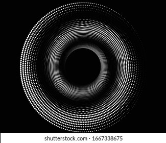 Stripe Circle vector background, abstract pattern. Radiating circle graphics isolated on white.Design element for prints, web pages, template