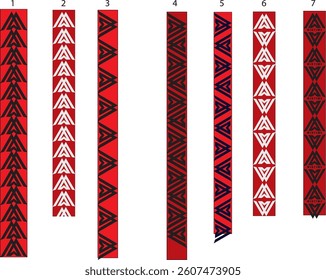 stripe design. extrafor and narrow woven stripe designs
