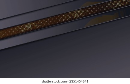 Fondo de banda y punto. Ilustración vectorial.