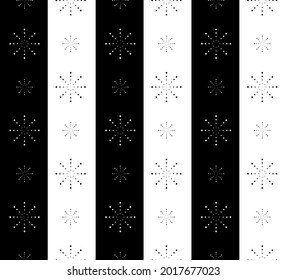 stripe and dotted pattern with Navy Black and white vertical parallel stripes. Vector abstract background.