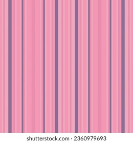 Stripe fabric texture of vertical pattern lines with a background seamless textile vector in pink and red colors.