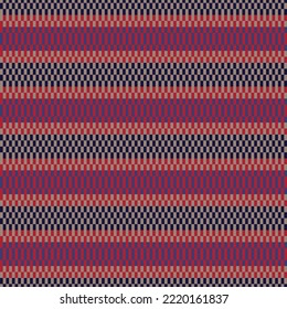 Stripe fair isle seamless pattern design for knitwear, fashion textile, graphics