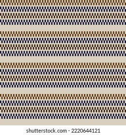 Stripe fair isle seamless pattern design for knitwear, fashion textile, graphics