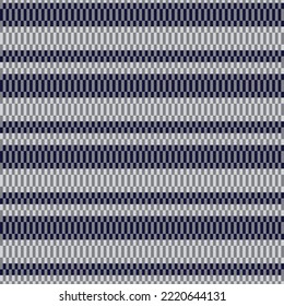 Strip fair isle nahtloses Muster Design für Strickwaren, Modetextilien, Grafiken