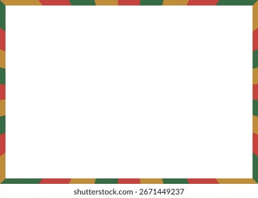 Marco de la raya, patrón de la raya, fondo, colores de las Navidades