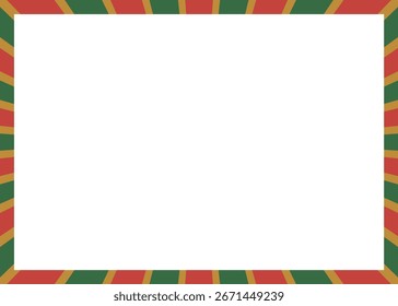 Stripe frame, stripe pattern, background, Christmas colors