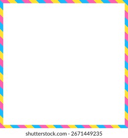Stripe frame, stripe pattern, background, square size