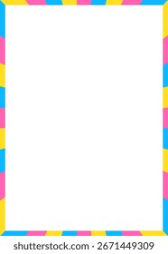 Stripe frame, stripe pattern, background, Vertical