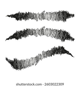 Stripe icon. Wave pattern symbol. Dynamic line illustration. Vector band sign.