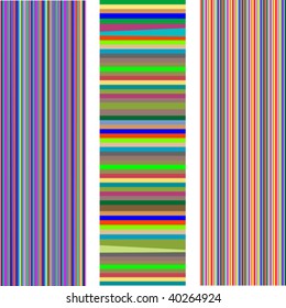 stripe isolated on white, vector art illustration; more stripes and textures in my gallery