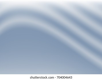 Stripe light blue fabric material background. vector illustration