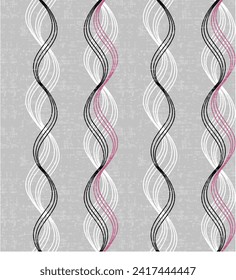 stripe, line, pattern, seamless, texture, textile, print, background, illustration, zigzag, curve, wave, zig zag