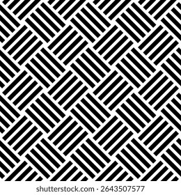 Stripe Lines Motifs Pattern, Weaving Style, can use for Decoration, Ornate, Wallpaper, Wrapping , Carpet, Fashion, Fabric, Tile, Background, etc. Vector Illustration