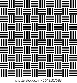 Stripe Lines Motifs Pattern, Weaving Style, can use for Decoration, Ornate, Wallpaper, Wrapping , Carpet, Fashion, Fabric, Tile, Background, etc. Vector Illustration