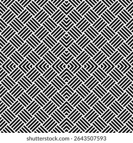 Stripe Lines Motifs Pattern, Weaving Style, can use for Decoration, Ornate, Wallpaper, Wrapping , Carpet, Fashion, Fabric, Tile, Background, etc. Vector Illustration