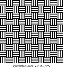 Stripe Lines Motifs Pattern, Weaving Style, can use for Decoration, Ornate, Wallpaper, Wrapping , Carpet, Fashion, Fabric, Tile, Background, etc. Vector Illustration