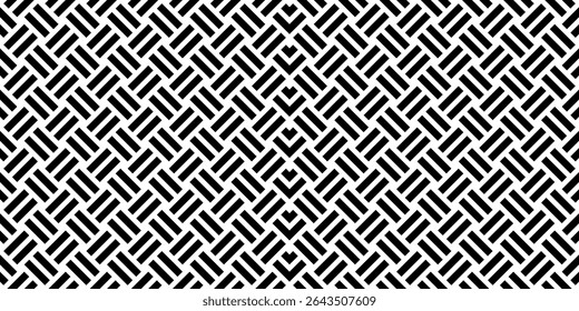 Stripe Lines Motifs Pattern, Weaving Style, can use for Decoration, Ornate, Wallpaper, Wrapping , Carpet, Fashion, Fabric, Tile, Background, etc. Vector Illustration