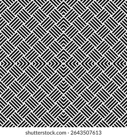 Stripe Lines Motifs Pattern, Weaving Style, can use for Decoration, Ornate, Wallpaper, Wrapping , Carpet, Fashion, Fabric, Tile, Background, etc. Vector Illustration