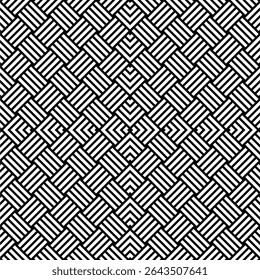 Stripe Lines Motifs Pattern, Weaving Style, can use for Decoration, Ornate, Wallpaper, Wrapping , Carpet, Fashion, Fabric, Tile, Background, etc. Vector Illustration