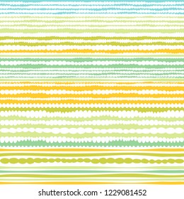 Stripe lines seamless absrtact hand drawn pattern. Doodle hand painted stripes ornament. Vintage endless digital art, textile, wallpaper, wrapping paper, fabric swatch print texture.
