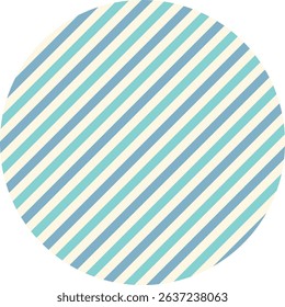 Stripe Pattern -1- green, blue