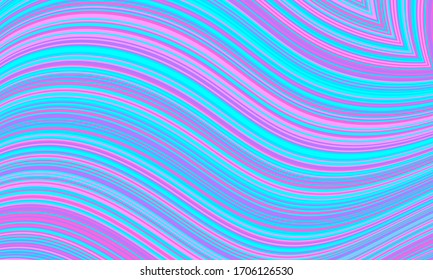Stripe Pattern. Abstract Color Stripes. Fluid Wave. Lines Pattern. Wavy Background. Colorful Stripes Pattern. Vector Illustration.