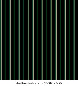Stripe pattern with Black, Green and Beige colors vertical parallel stripe.Vector abstract background.