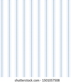 Stripe pattern with Blue and White colors vertical parallel stripe.Vector abstract background.