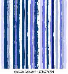 Stripe pattern, coffee brown watercolor striped seamless background, spring pastel brush strokes. vector grunge stripes, nature paintbrush line backdrop