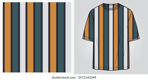 stripe pattern, decoration, t-shirts or shirts