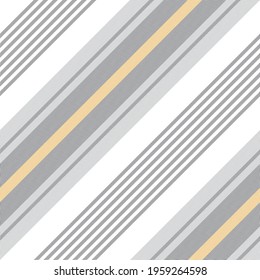 Stripe pattern fashion in grey, yellow, white for modern textile prints. Textured vertical large wide lines for womenswear dress, skirt, trousers, mattress, other spring summer autumn fabric design.