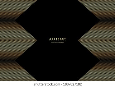Color de lujo dorado de patrón de rayas. Fondo de rayas de brillo dorado. Textura abstracta de la línea dorada. ilustración vectorial de patrón.