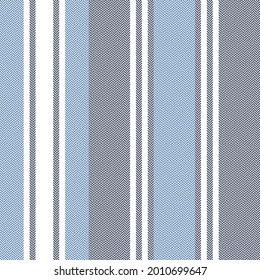 Stripe pattern with herringbone texture in blue and white. Large wide stripes for flannel shirt, skirt, jacket, blanket, duvet cover, carpet, other spring summer autumn winter print.