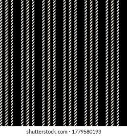 Stripe pattern illustration in black and white. Stripe seamless pattern with black and brown vertical parallel stripes. Graphic vector