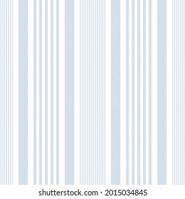 Stripe pattern in light blue and white. Textured vertical wide large pastel lines for wallpaper, mattress, bed sheet, duvet cover, pillow, other modern spring summer fashion textile print.