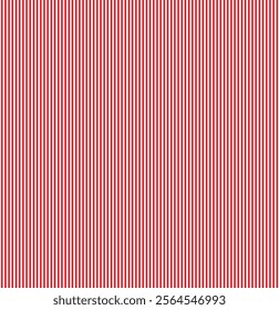 Stripe pattern lines red and white color background. Vector art.