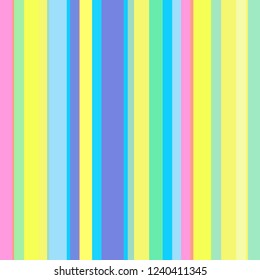 Stripe pattern. Multicolored background. Seamless abstract texture with many lines. Geometric colorful wallpaper with stripes. Print for flyers, shirts and textiles