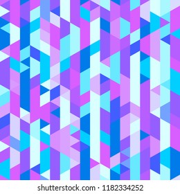 Stripe pattern. Multicolored mosaic background. Seamless abstract texture with many segments. Geometric colorful wallpaper with stripes. Print for flyers, shirts and textiles. Wrapping paper