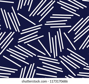 stripe pattern on navy background