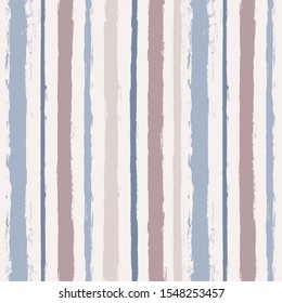 Stripe pattern, pink blue striped seamless background, for wrapping, wallpaper, textile. paint ink brush strokes. Hand drawn vector grunge stripes, cute baby paintbrush line backdrop