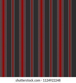 Stripe pattern with red and grey vertical parallel stripe.Vector abstract background.